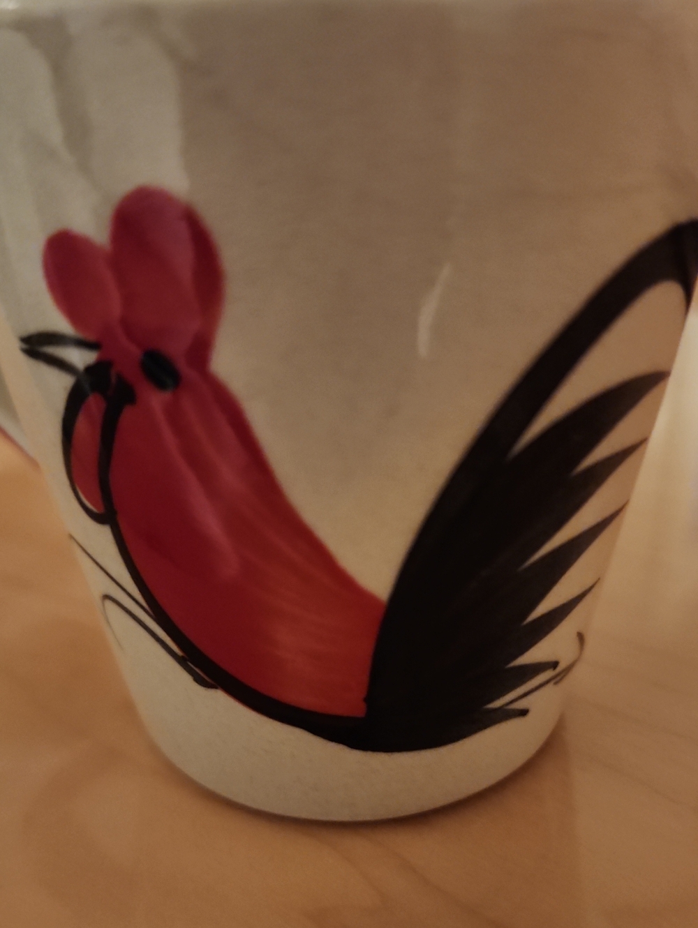 Set Of 3 Mini Rooster Cups